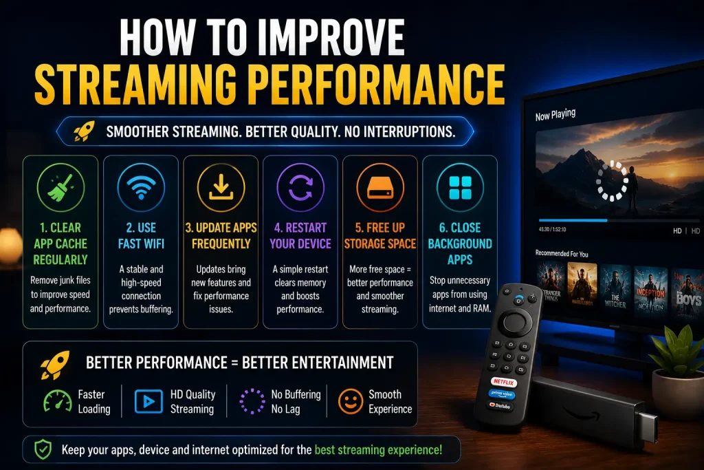 How to Improve Streaming Performance