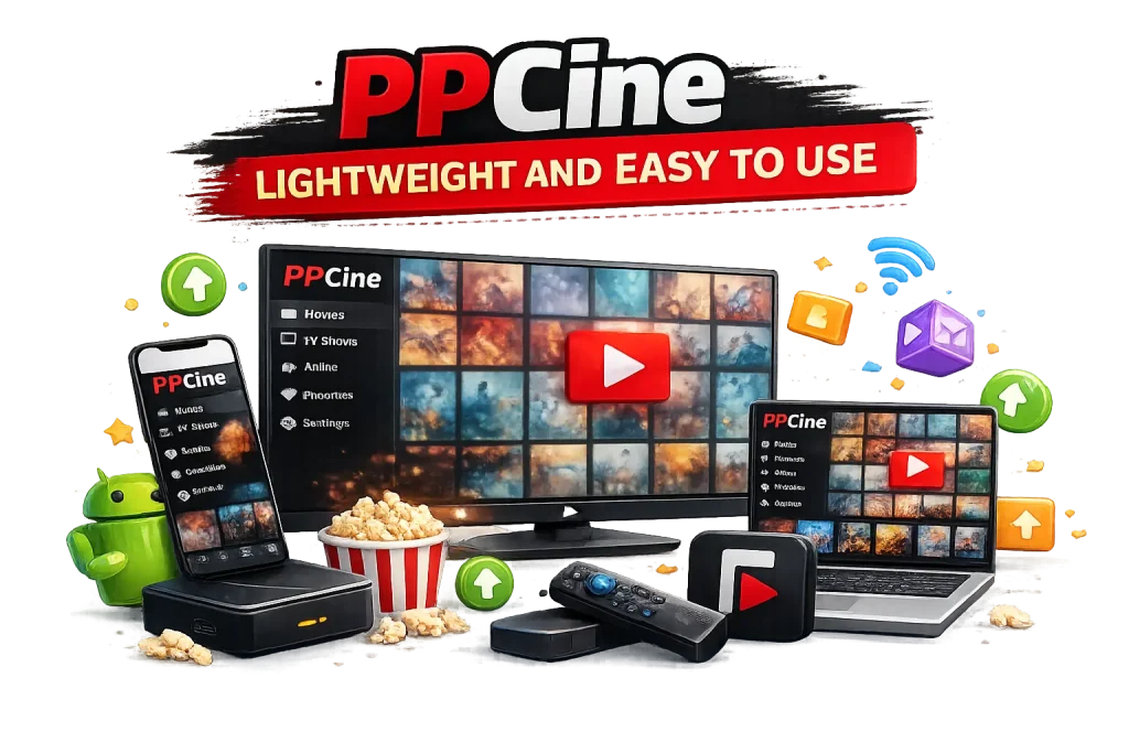 PPCine – Lightweight and Easy to Use