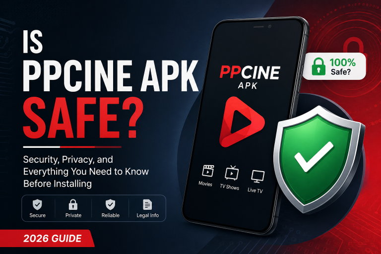 is ppcine apk safe/