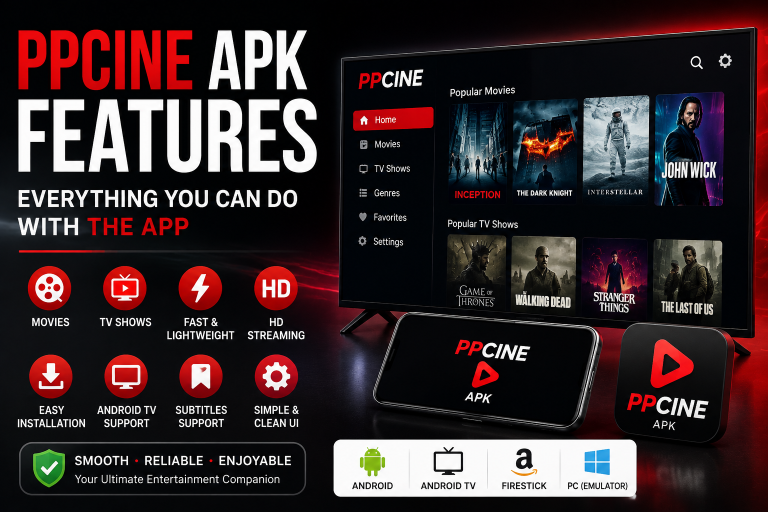 PPCine Apk Features