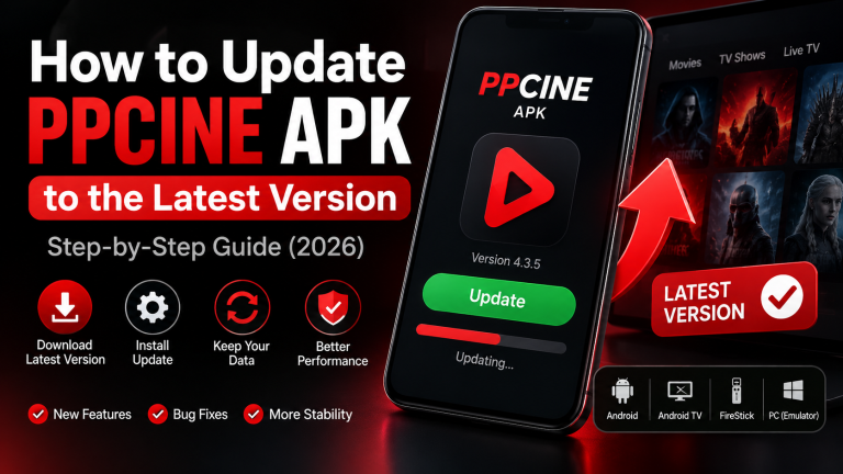 How to Update PPCine APK